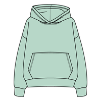 The Drop Cut Fleece Hooded Sweatshirt