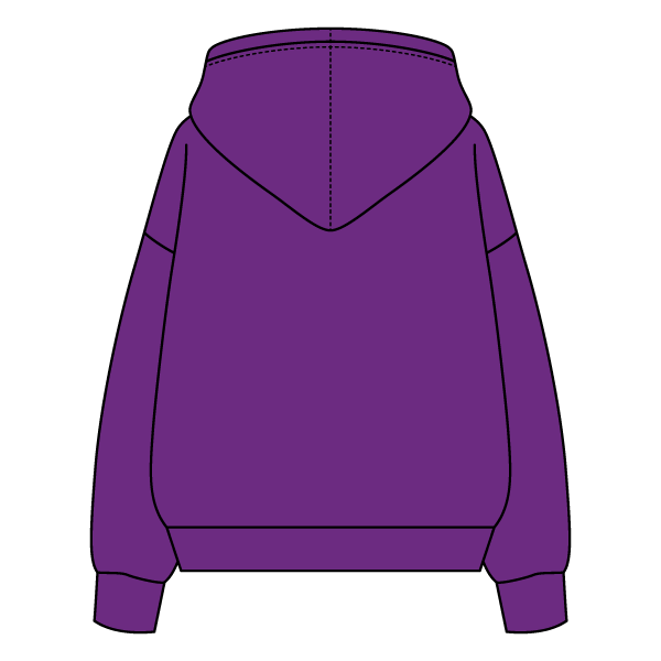 The Drop Cut Fleece Hooded Sweatshirt