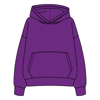 The Drop Cut Fleece Hooded Sweatshirt