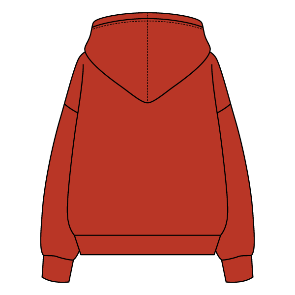 The Drop Cut Fleece Hooded Sweatshirt