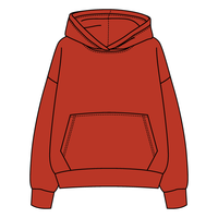 The Drop Cut Fleece Hooded Sweatshirt