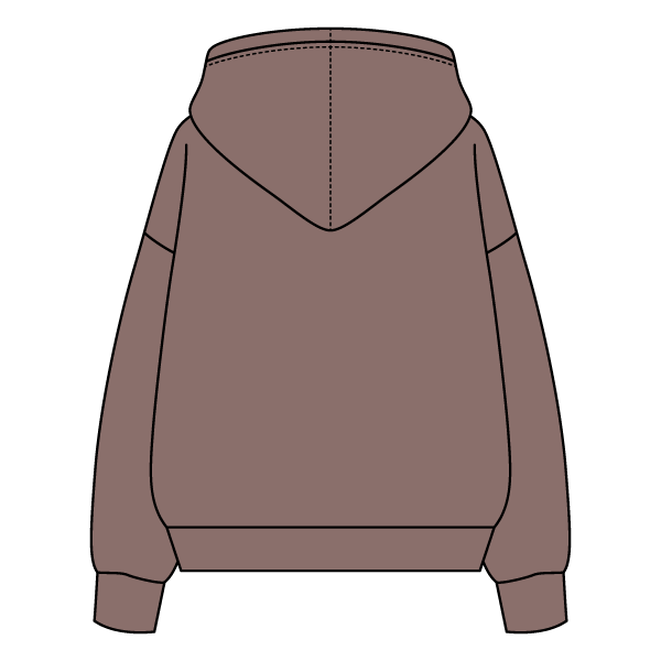 The Drop Cut Fleece Hooded Sweatshirt