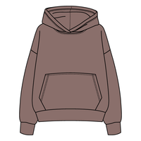 The Drop Cut Fleece Hooded Sweatshirt