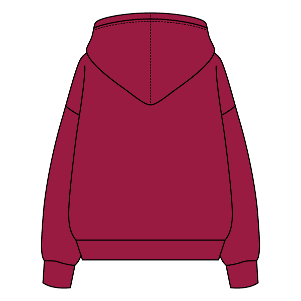 The Drop Cut Fleece Hooded Sweatshirt