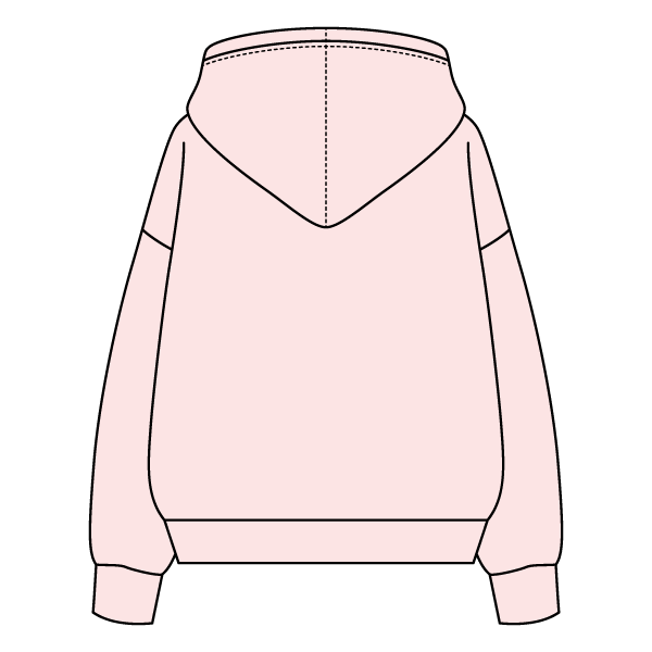 The Drop Cut Fleece Hooded Sweatshirt