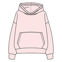 The Drop Cut Fleece Hooded Sweatshirt
