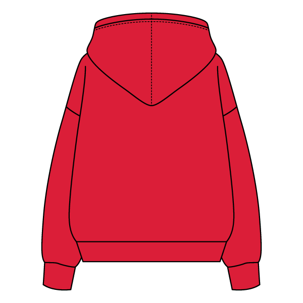 The Drop Cut Fleece Hooded Sweatshirt