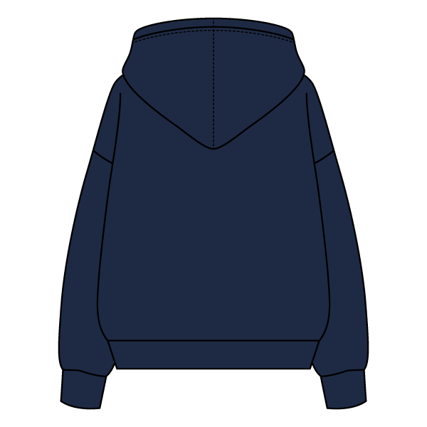 The Drop Cut Fleece Hooded Sweatshirt