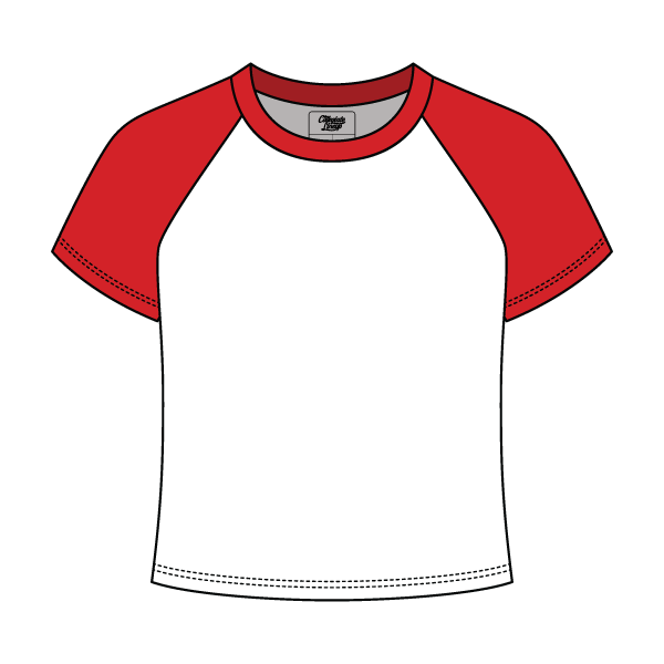 Custom Baseball Crop Top