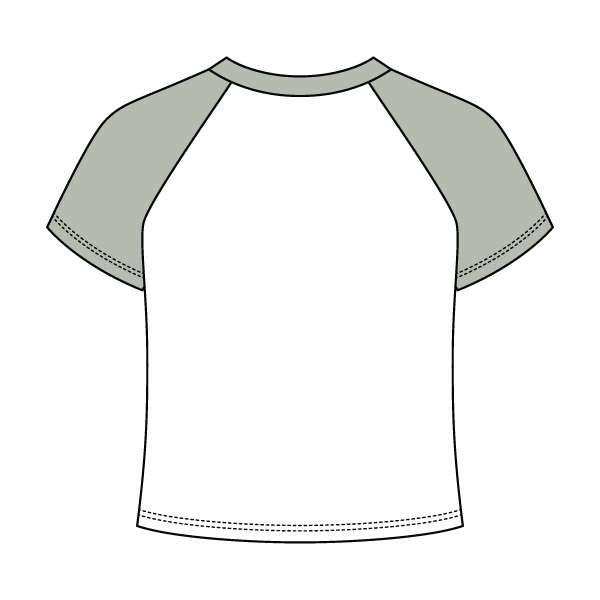 Custom Baseball Crop Top