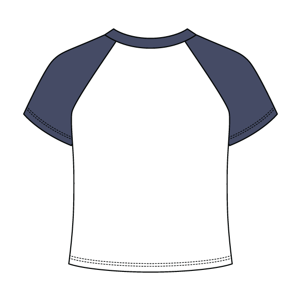 Custom Baseball Crop Top