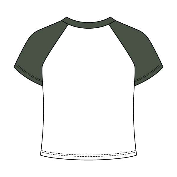Custom Baseball Crop Top