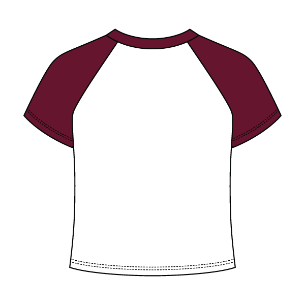 Custom Baseball Crop Top