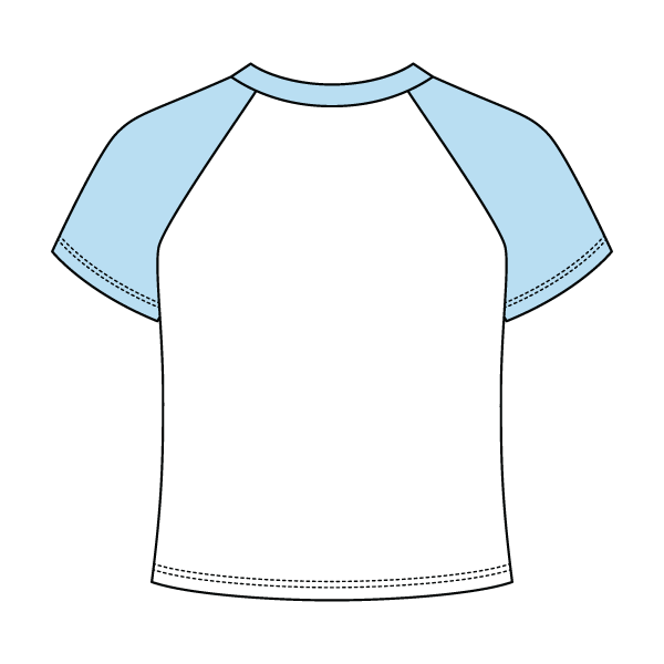 Custom Baseball Crop Top