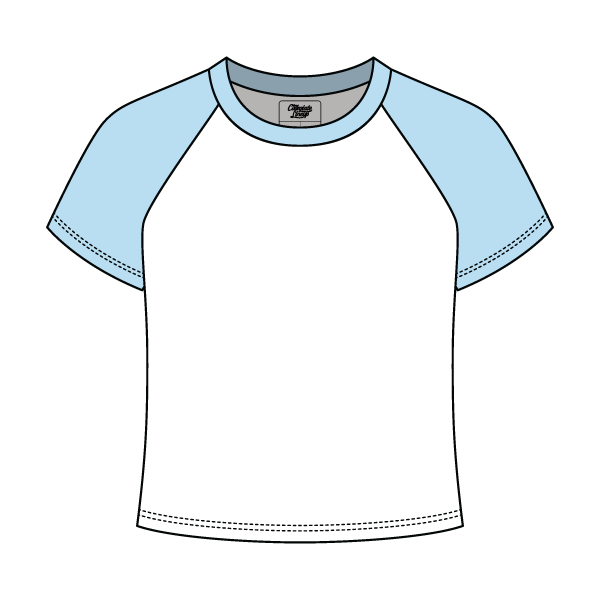 Custom Baseball Crop Top