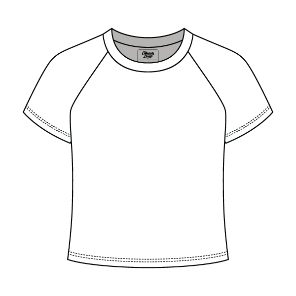 Custom Baseball Crop Top