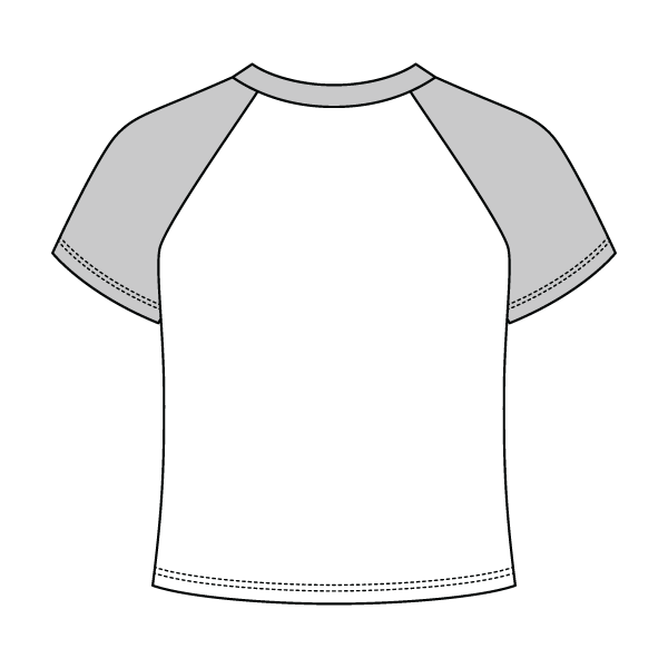 Custom Baseball Crop Top