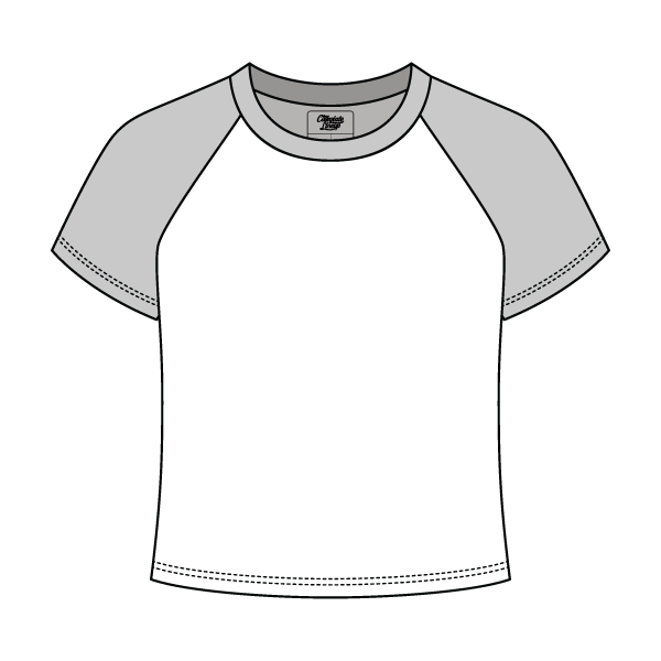 Custom Baseball Crop Top