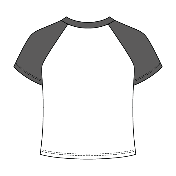 Custom Baseball Crop Top