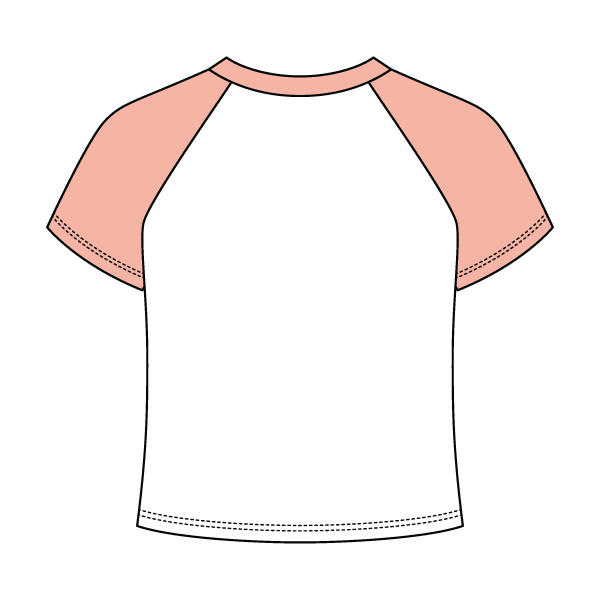 Custom Baseball Crop Top