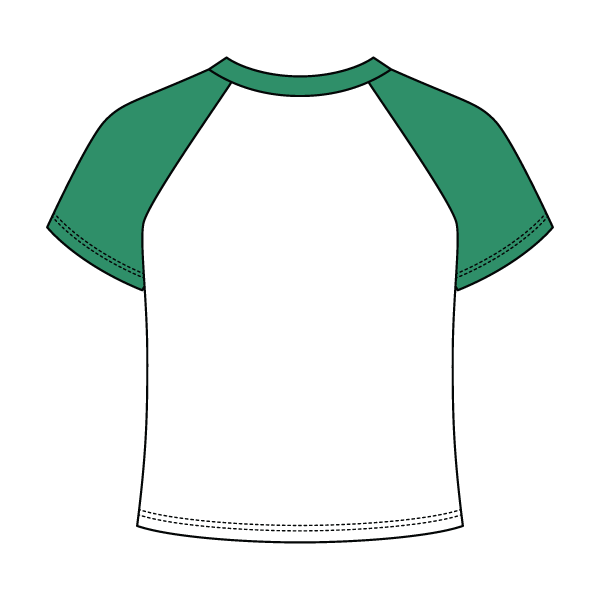 Custom Baseball Crop Top