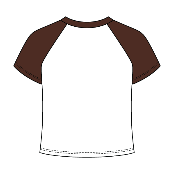 Custom Baseball Crop Top