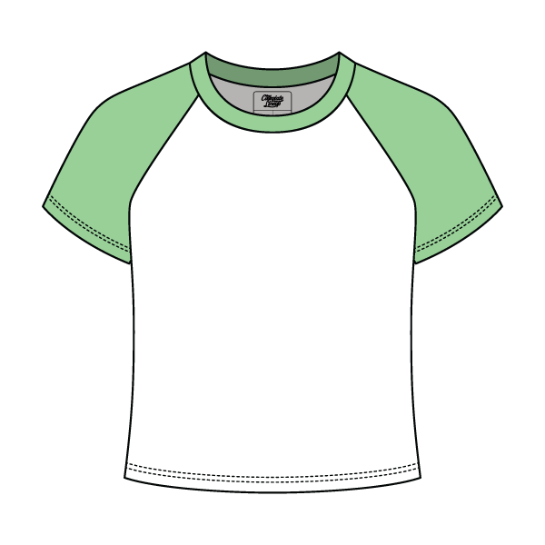 Custom Baseball Crop Top