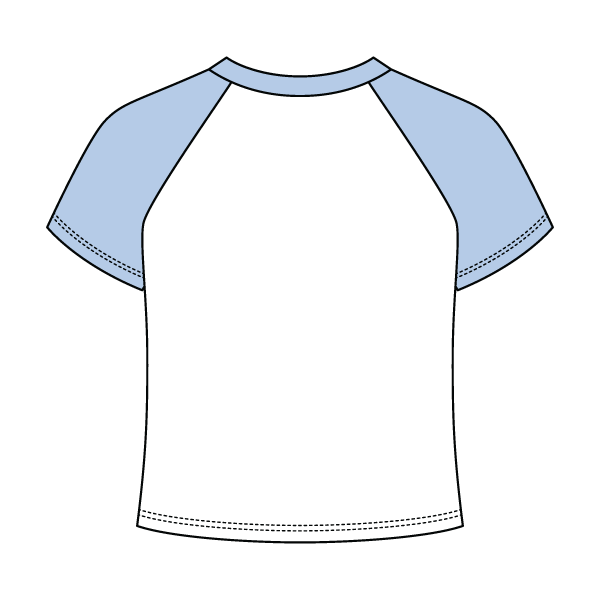 Custom Baseball Crop Top