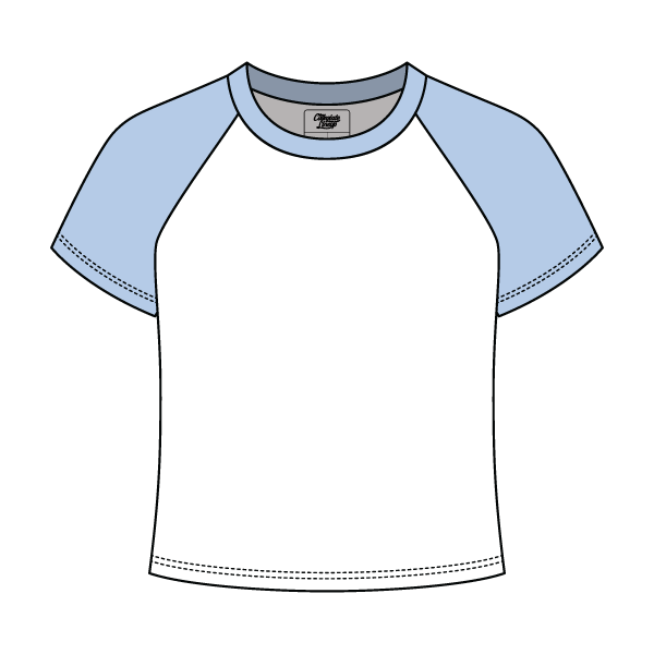 Custom Baseball Crop Top