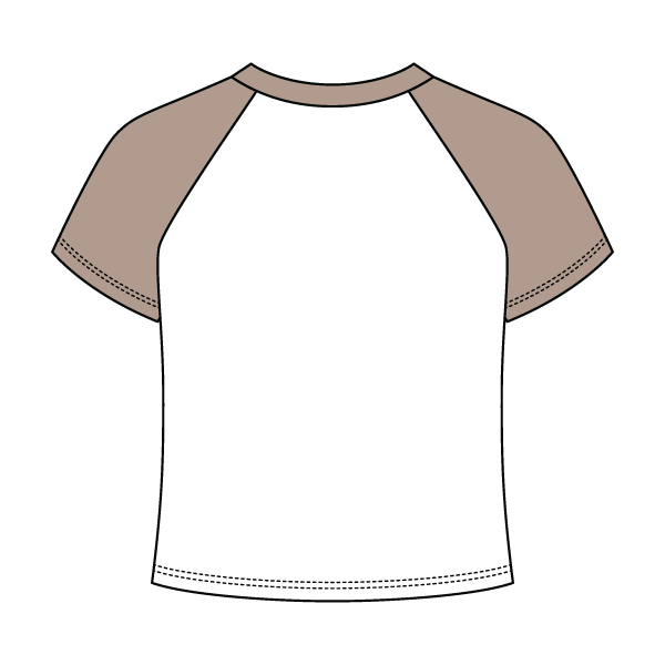 Custom Baseball Crop Top