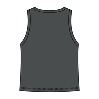 Ribbed high Neck Tank with Bow - The Collegiate Lineup