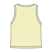 Ribbed high Neck Tank with Bow - The Collegiate Lineup