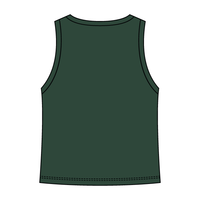 Ribbed high Neck Tank with Bow - The Collegiate Lineup