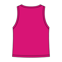 Ribbed high Neck Tank with Bow - The Collegiate Lineup