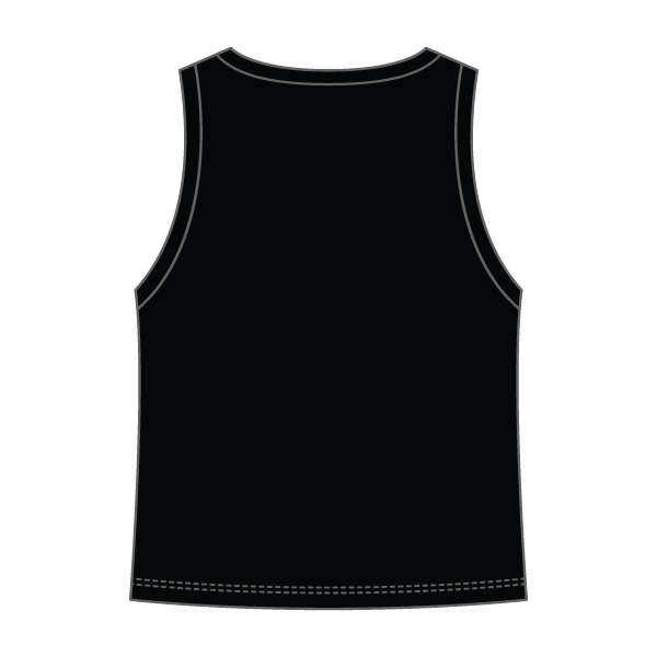 Ribbed high Neck Tank with Bow - The Collegiate Lineup