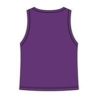 Ribbed high Neck Tank with Bow - The Collegiate Lineup
