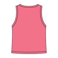 Ribbed high Neck Tank with Bow - The Collegiate Lineup