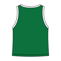 High Neck Rib Tank with Contrast Trim - The Collegiate Lineup