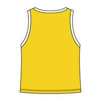 High Neck Rib Tank with Contrast Trim - The Collegiate Lineup