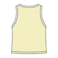 High Neck Rib Tank with Contrast Trim - The Collegiate Lineup
