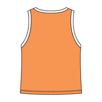 High Neck Rib Tank with Contrast Trim - The Collegiate Lineup
