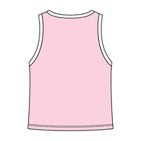 High Neck Rib Tank with Contrast Trim - The Collegiate Lineup