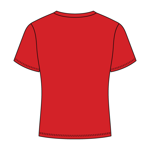 Ribbed Full Length Tee