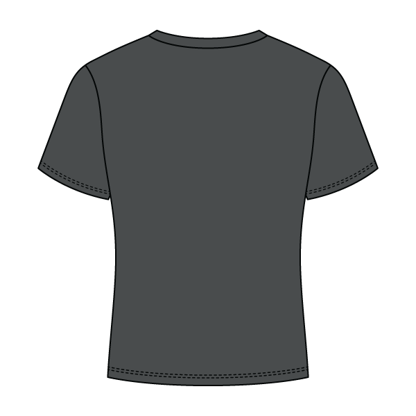 Ribbed Full Length Tee