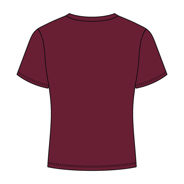 Ribbed Full Length Tee