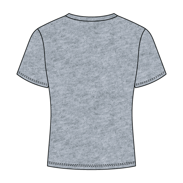 Ribbed Full Length Tee