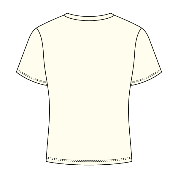 Ribbed Full Length Tee