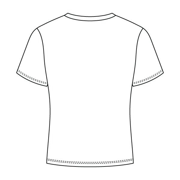 Ribbed Full Length Tee