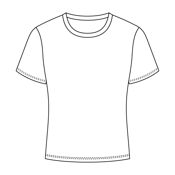 Ribbed Full Length Tee