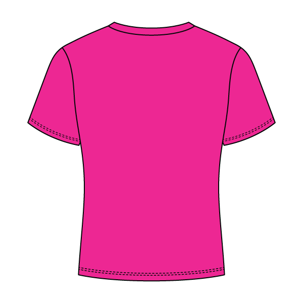 Ribbed Full Length Tee